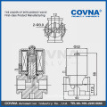 DC 24V on/off 1 millions water small plastic solenoid valve